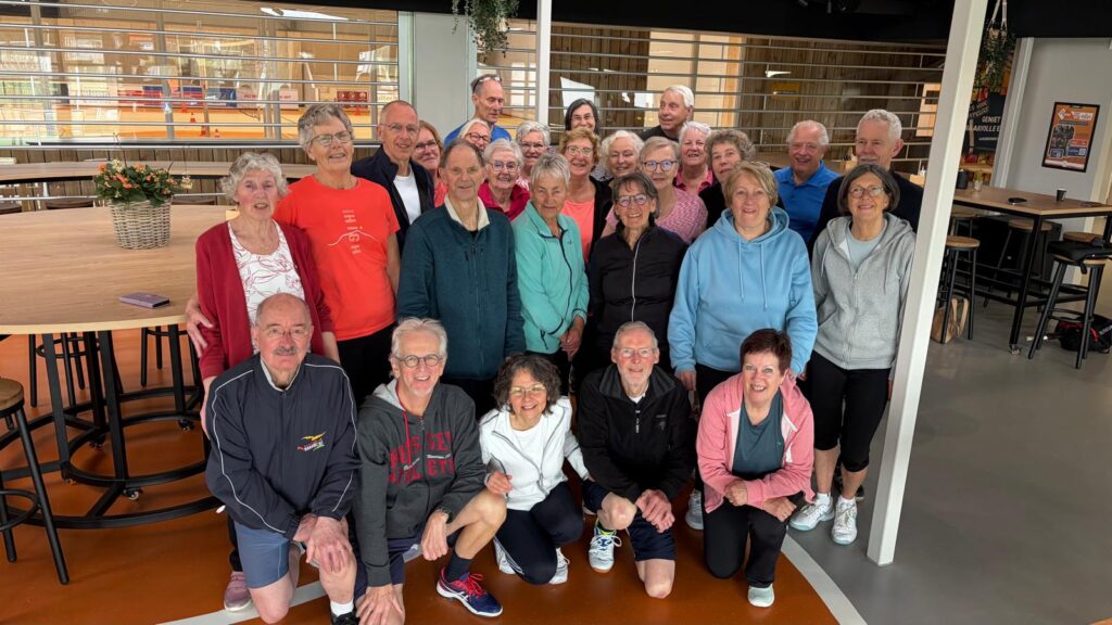 Groepsfoto Oldstars van BC Selecta